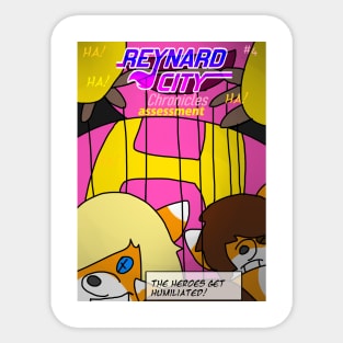 Reynard City Chronicles Issue 4 cover Sticker